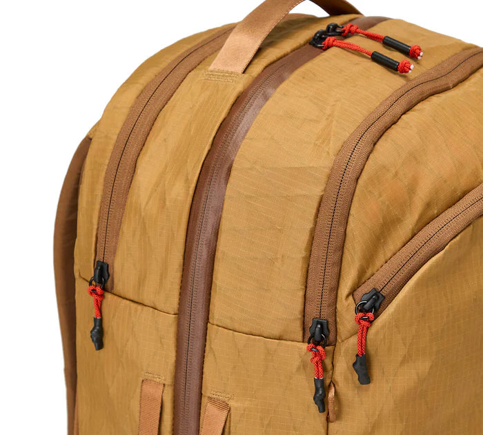 Multi Zip Lightweight Adventure Travel Backpack Bag