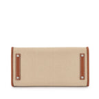 Birkin 35 L'Envers Edition Fauve Barenia Faubourg Palladium Hardware — Distinctive Carryall Silhouette