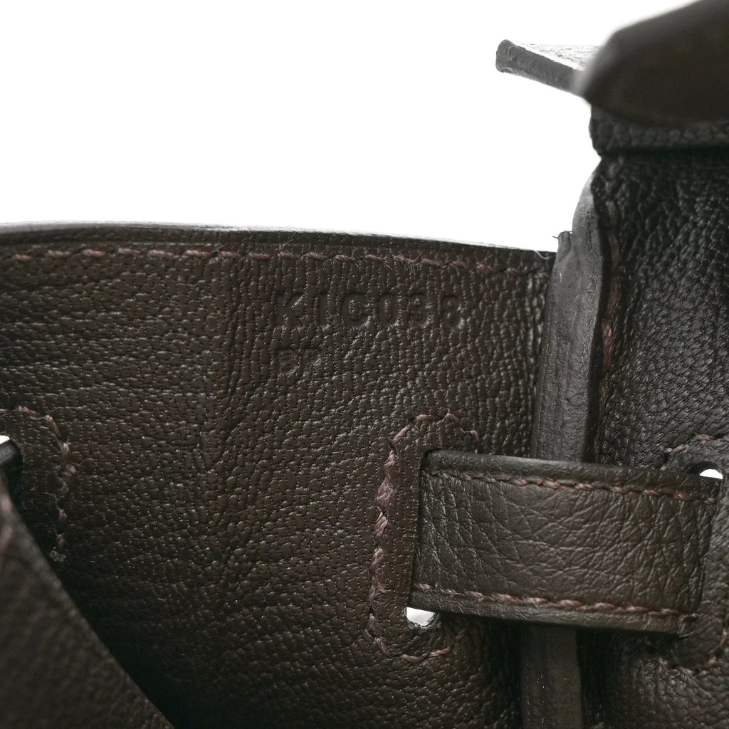 Birkin 25 Togo handbag is made of extremely soft calfskin — Refined Structured Tote
