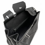 Birkin 40 Rock Sellier in Noir Swift Leather (Palladium Hardware) — Timeless Structured Handbag