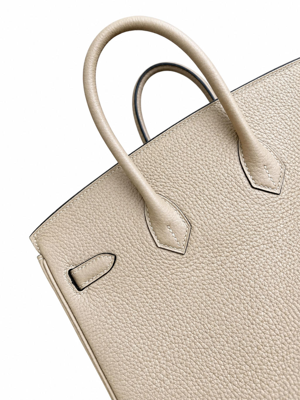 Birkin 25 Retourne in Trench Togo Leather (Gold Hardware) — Refined Structured Tote