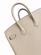 Birkin 25 Retourne in Trench Togo Leather (Gold Hardware) — Refined Structured Tote