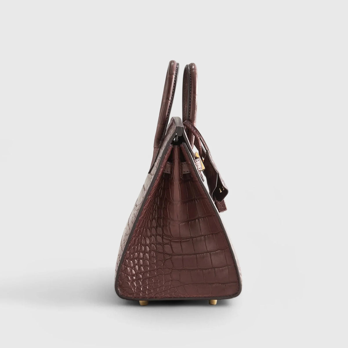 Birkin 20 Alligator Havane Gold Hardware Matte — Versatile Top-Handle Handbag