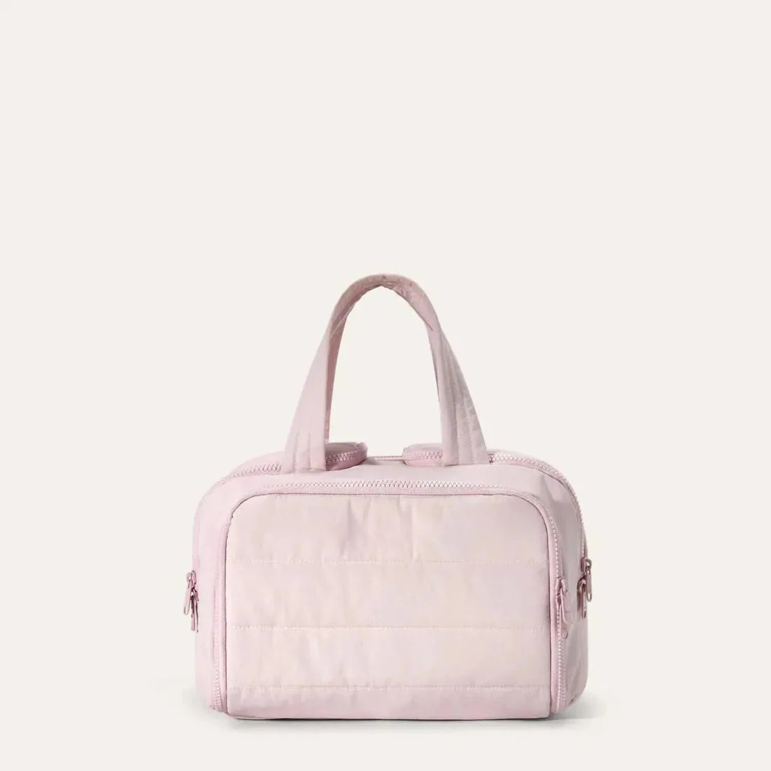 Pink Multi-compartment Daily Accessory Bag