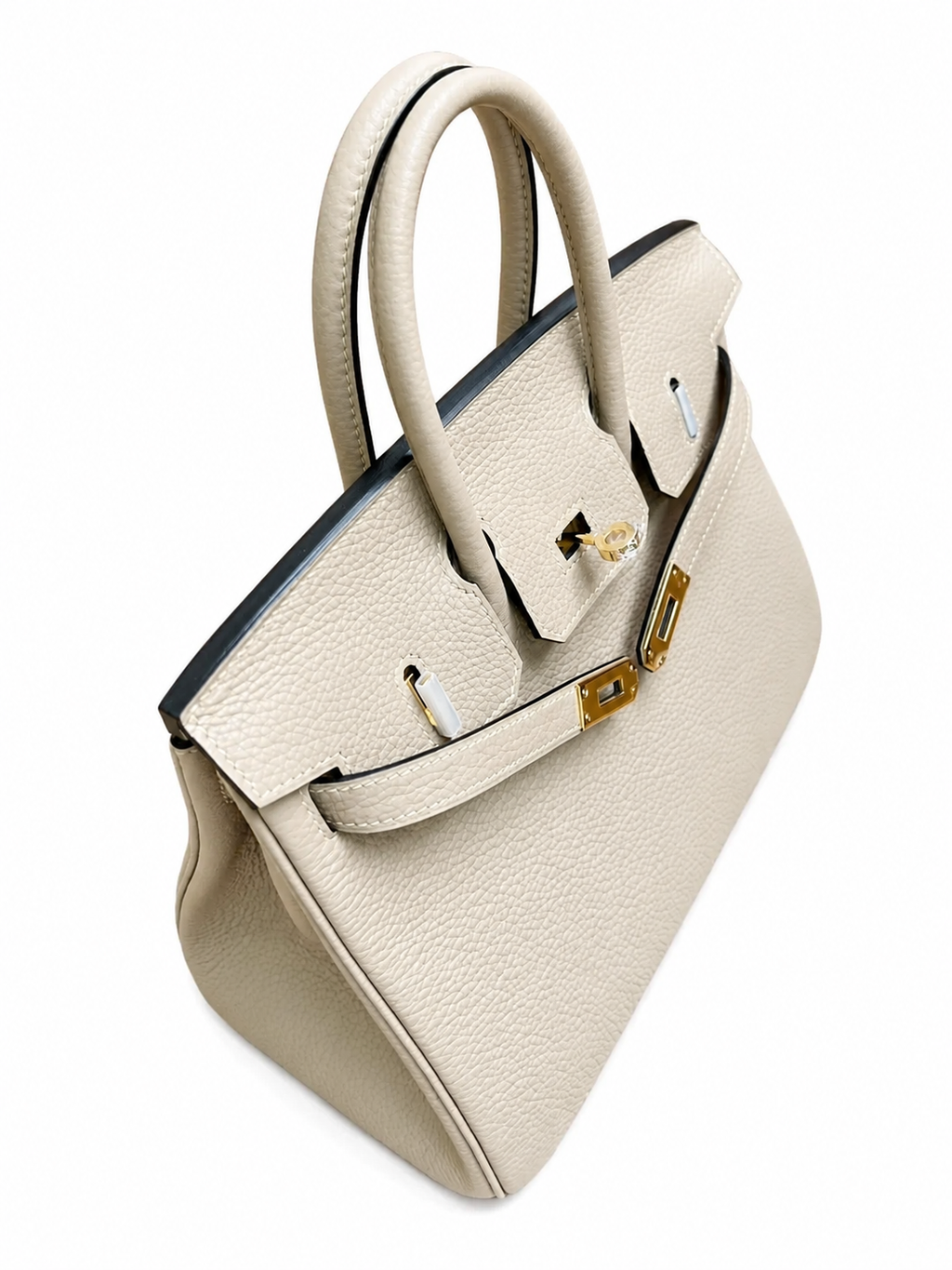 Birkin 25 Retourne in Trench Togo Leather (Gold Hardware) — Refined Structured Tote