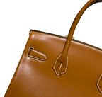 Birkin 30 Sellier in Gold Boxcalf Leather (Palladium Hardware) — Timeless Structured Handbag