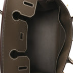 Birkin Sellier 30 Etoupe Epsom Quilted Epsom Leather — Elegant Hand-Carry Design