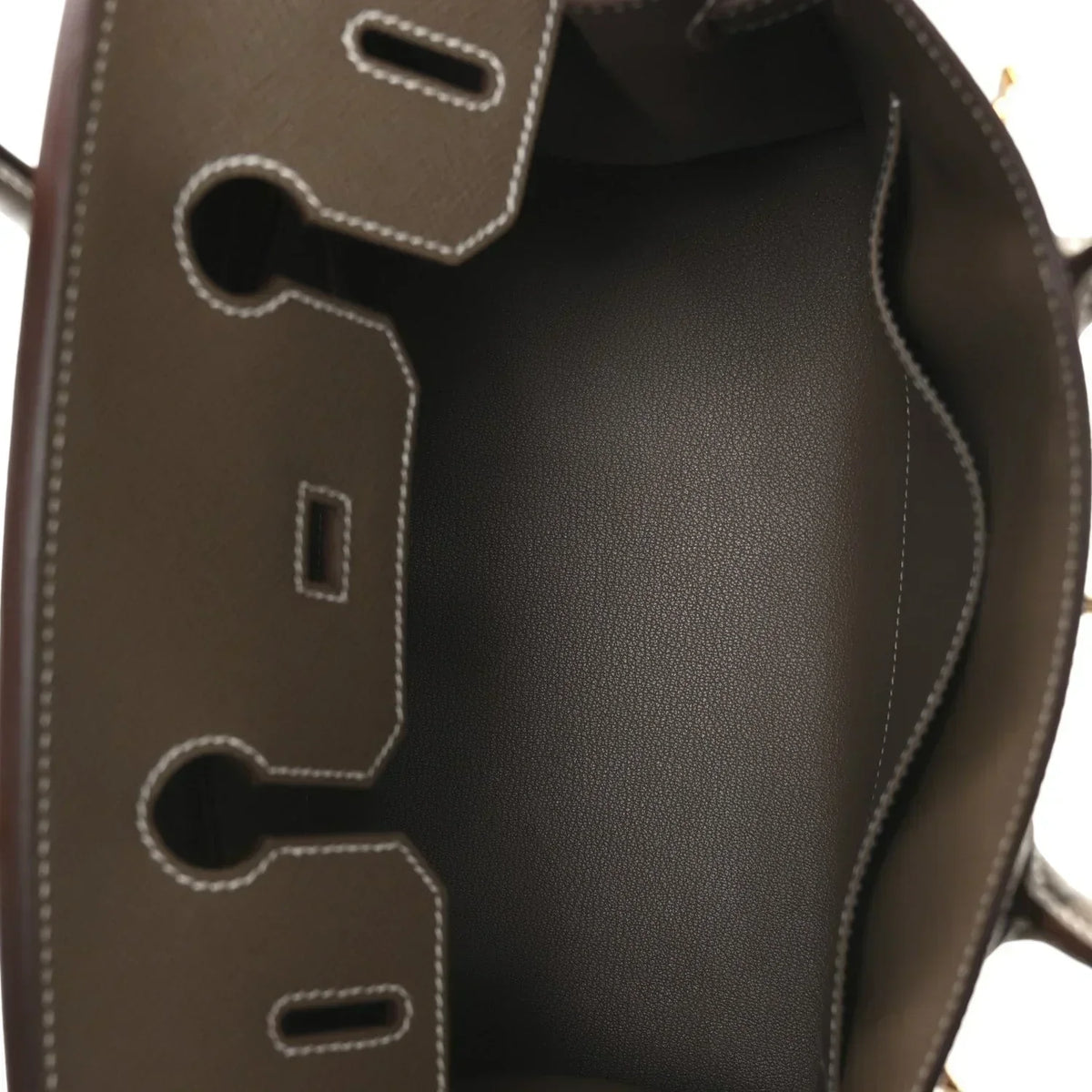 Birkin Sellier 30 Etoupe Epsom Quilted Epsom Leather — Elegant Hand-Carry Design