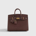 Birkin 20 Alligator Havane Gold Hardware Matte — Versatile Top-Handle Handbag