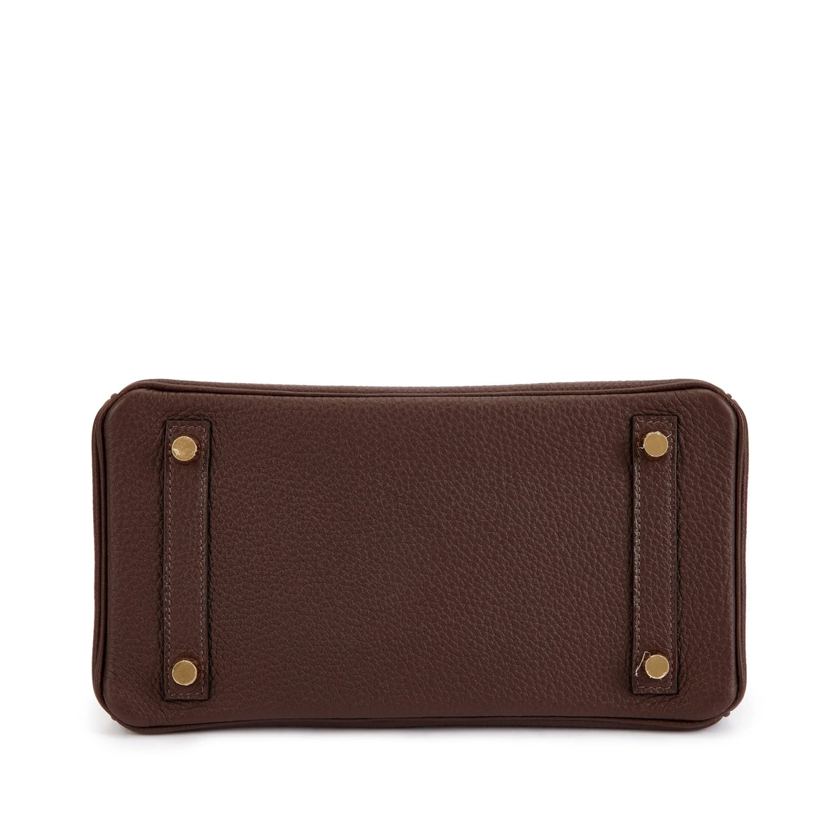 Birkin 25 Gold Hardware Chocolat Togo Quilted Epsom Leather Golden Lock — Timeless Structured Handbag