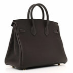 Birkin 25 Togo handbag is made of extremely soft calfskin — Refined Structured Tote