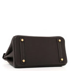 Birkin 25 Togo handbag is made of extremely soft calfskin — Refined Structured Tote
