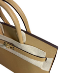 Birkin 25 Sellier 4B Biscuit Epsom Gold Hardware — Timeless Structured Handbag