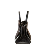 Birkin 35 A L'Envers Black-Ecru Toile H Canvas and Black Volupto Palladium Hardware — Streamlined Structured Bag