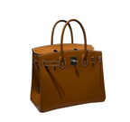Birkin 30 Sellier in Gold Boxcalf Leather (Palladium Hardware) — Timeless Structured Handbag