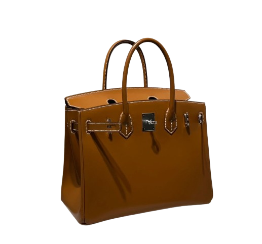Birkin 30 Sellier in Gold Boxcalf Leather (Palladium Hardware) — Timeless Structured Handbag