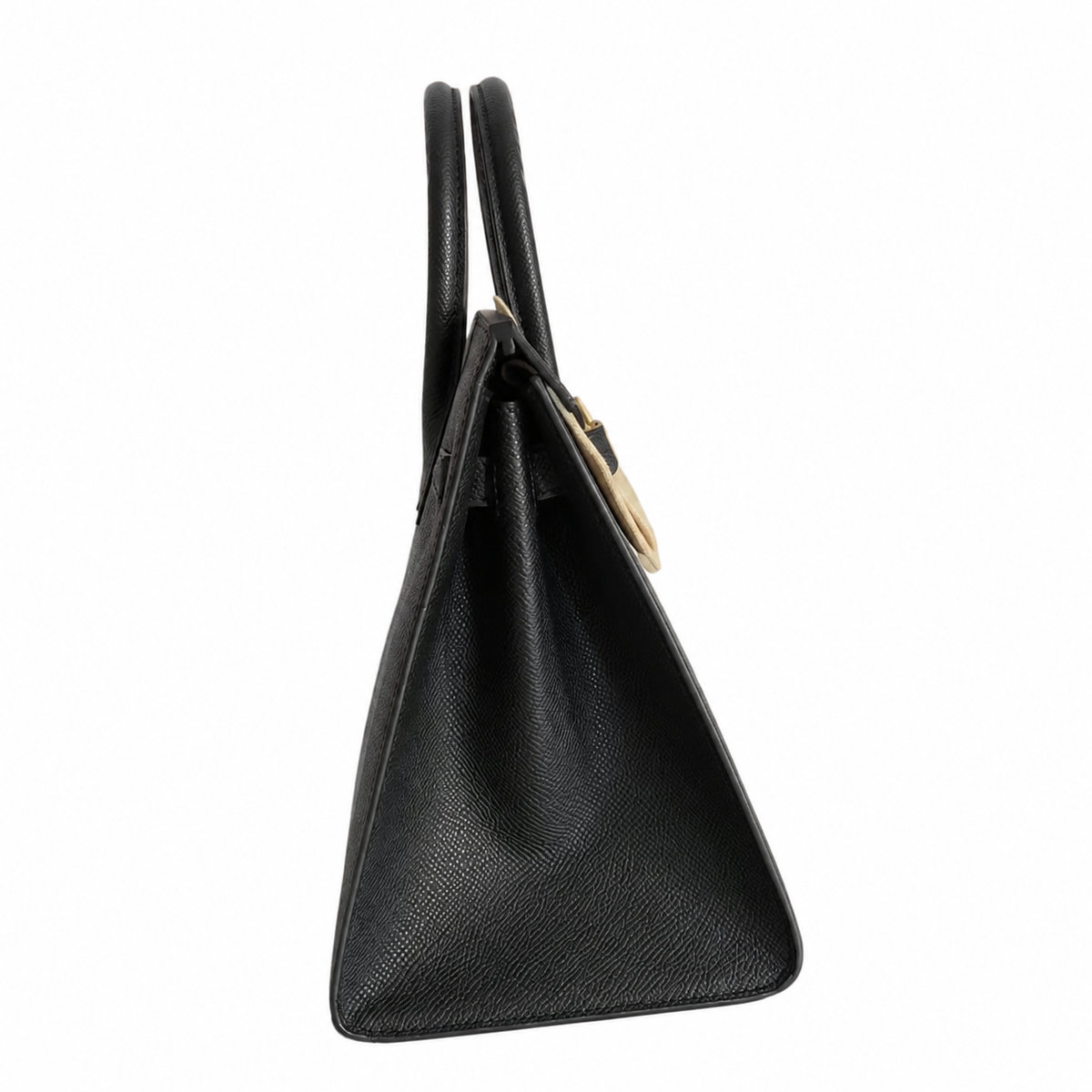 Birkin 25 Sellier 89 Black Epsom Gold Hardware — Distinctive Carryall Silhouette