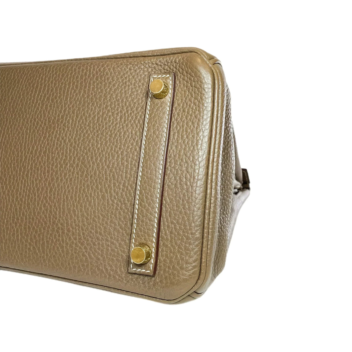 Birkin bag made of extremely Togo Birkin 30 Etoupe — Structured Top-Handle Tote