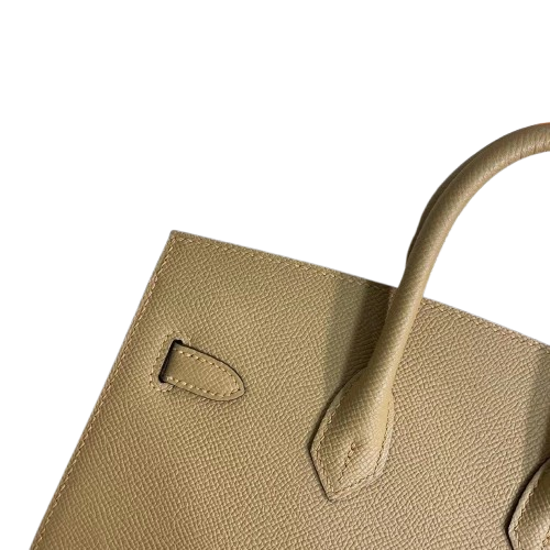 Birkin 25 Sellier 4B Biscuit Epsom Gold Hardware — Timeless Structured Handbag