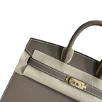 Birkin 25 Sellier 18 Etoupe Epsom Gold Hardware — Elegant Hand-Carry Design