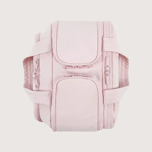 Pink Multi-compartment Daily Accessory Bag