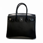 Rare Limited Edition Birkin 30cm So Black Total Matte-Hardware Luxury Tote — Distinctive Carryall Silhouette