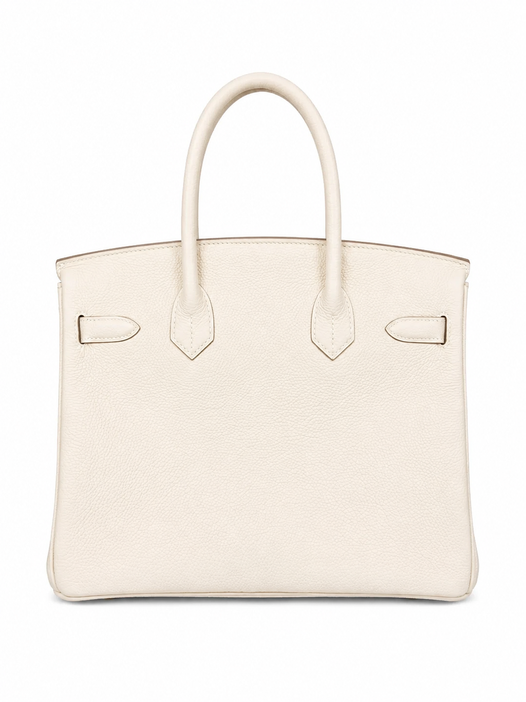 Birkin 30 Retourne in Craie Togo Leather (Palladium Hardware) — Sophisticated Tote Style