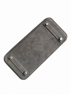 Birkin 25 Retourne in Grey Suede Grizzly (Palladium Hardware) — Sophisticated Tote Style