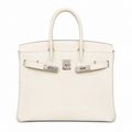 Birkin 30 Retourne in Craie Togo Leather (Palladium Hardware) — Sophisticated Tote Style