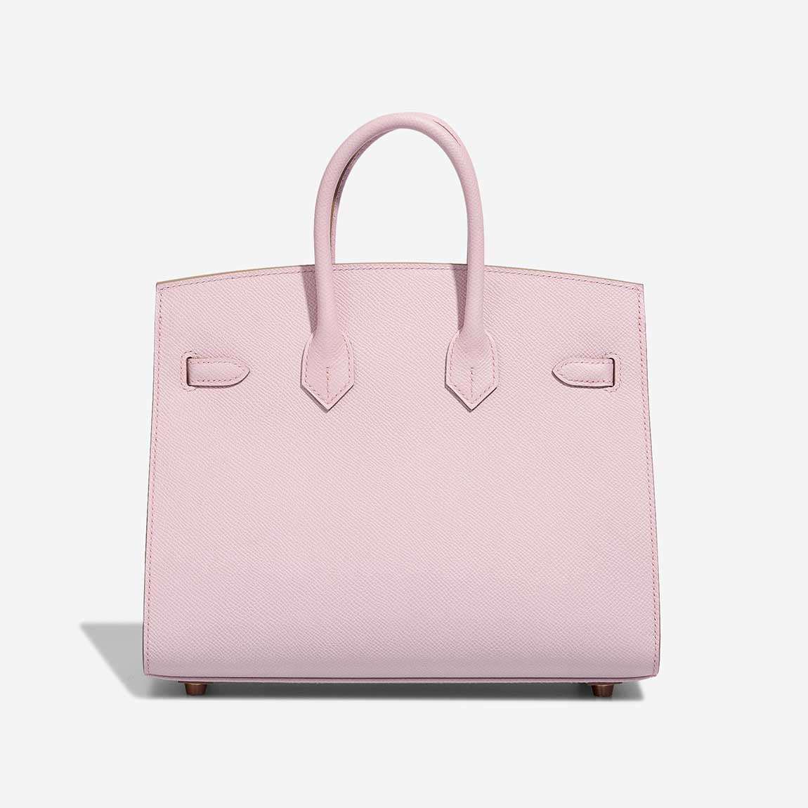 Birkin HSS 25 Epsom Mauve Pâle / Rose Sakura Golden Lock — Distinctive Carryall Silhouette