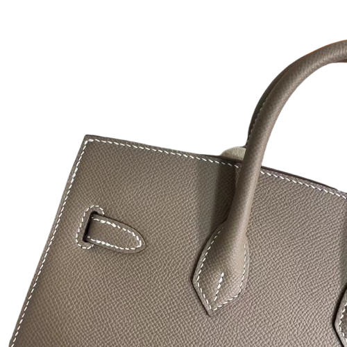 Birkin 25 Sellier 18 Etoupe Epsom Gold Hardware — Elegant Hand-Carry Design