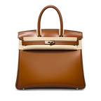 Birkin 30 Sellier in Gold Boxcalf Leather (Palladium Hardware) — Timeless Structured Handbag