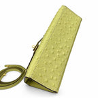 Mini Kelly II Sellier 19cm & 22cm Jaune Citron Ostrich Leather Gold Hardware — Sophisticated Small-Scale Bag