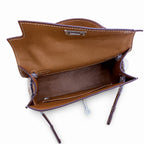 Mini Kelly II Sellier 19cm & 22cm Etoupe Epsom Leather Palladium Hardware — Versatile Mini Carry Design