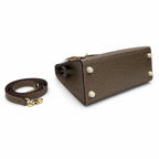 Hermès Kelly Sellier 25 Ostrich Etoupe Gold Hardware — Classic Hand-Carry Silhouette