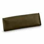 Herbag 31cm Saddle-Inspired Canvas Body with Leather Handle and Shoulder Strap — Leather-Handled Canvas Shoulder Bag