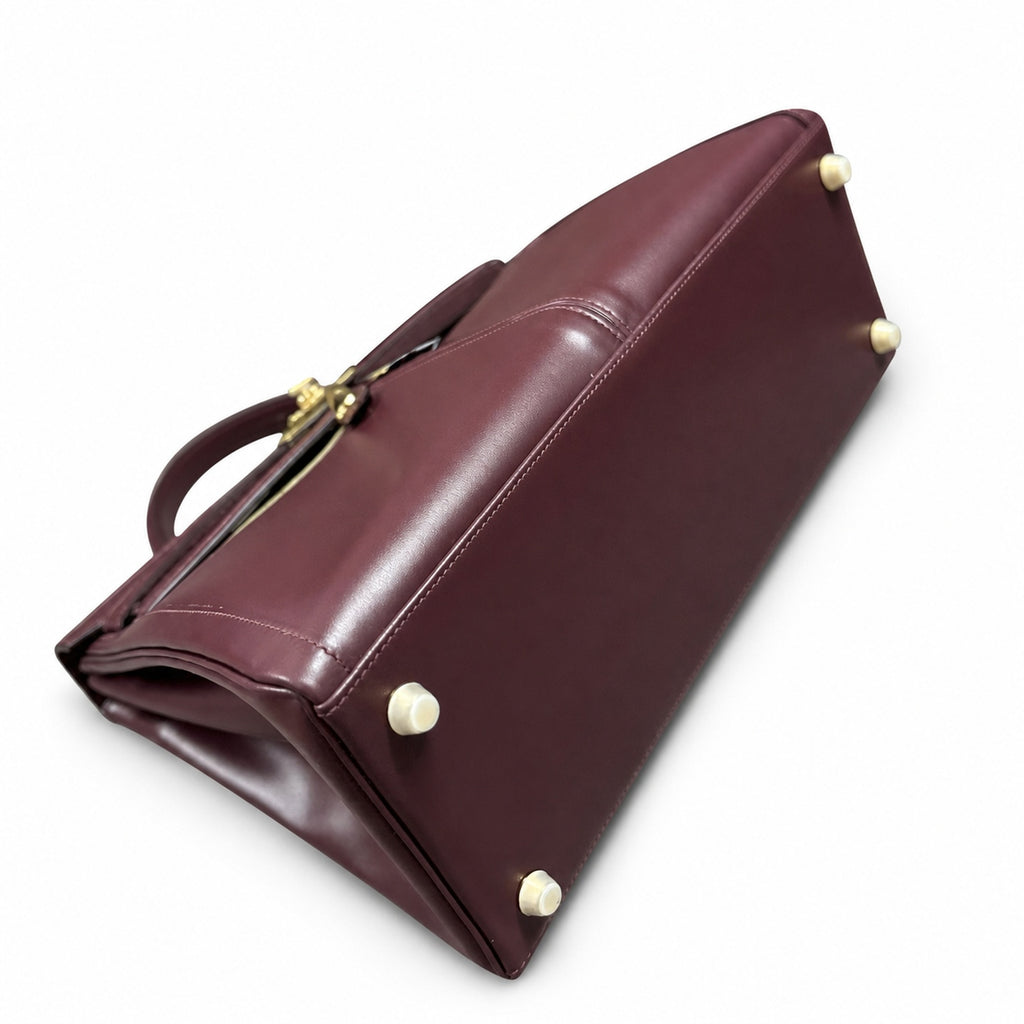 BOX Kelly lakis 35 handtailor — Polished Structured Bag