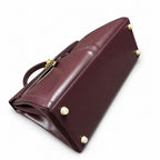 BOX Kelly lakis 35 handtailor — Polished Structured Bag