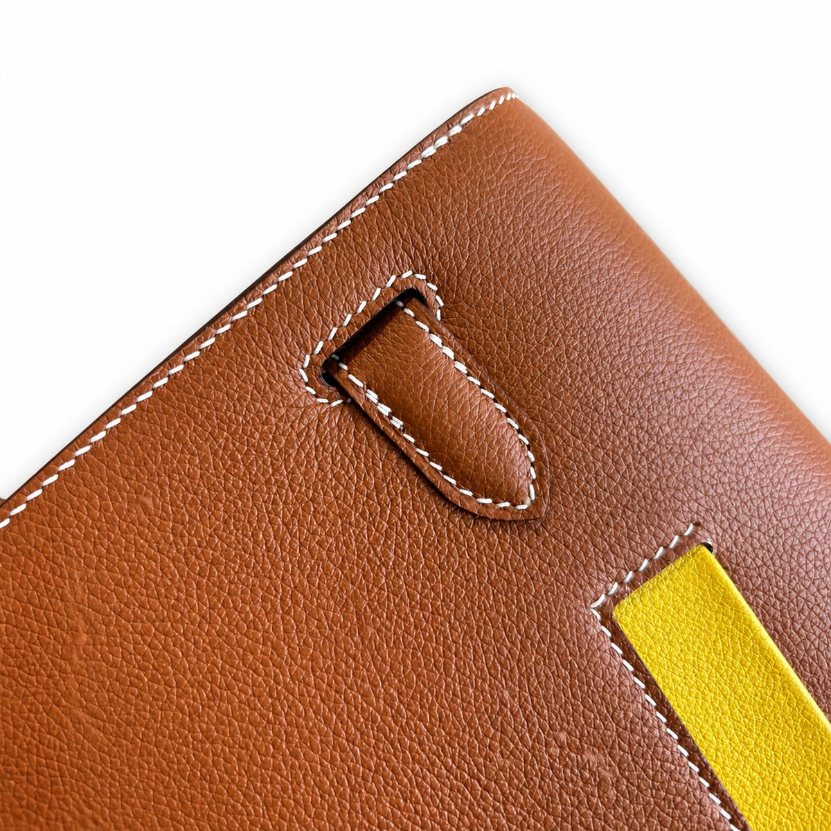 Convertible Clutch: Kelly Depeches 25cm Evercolor Leather with Shoulder Strap