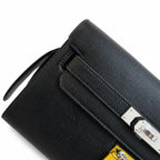 Kelly Depeches 25cm Evercolor Leather with Shoulder Strap — Refined Shoulder-Strap Clutch