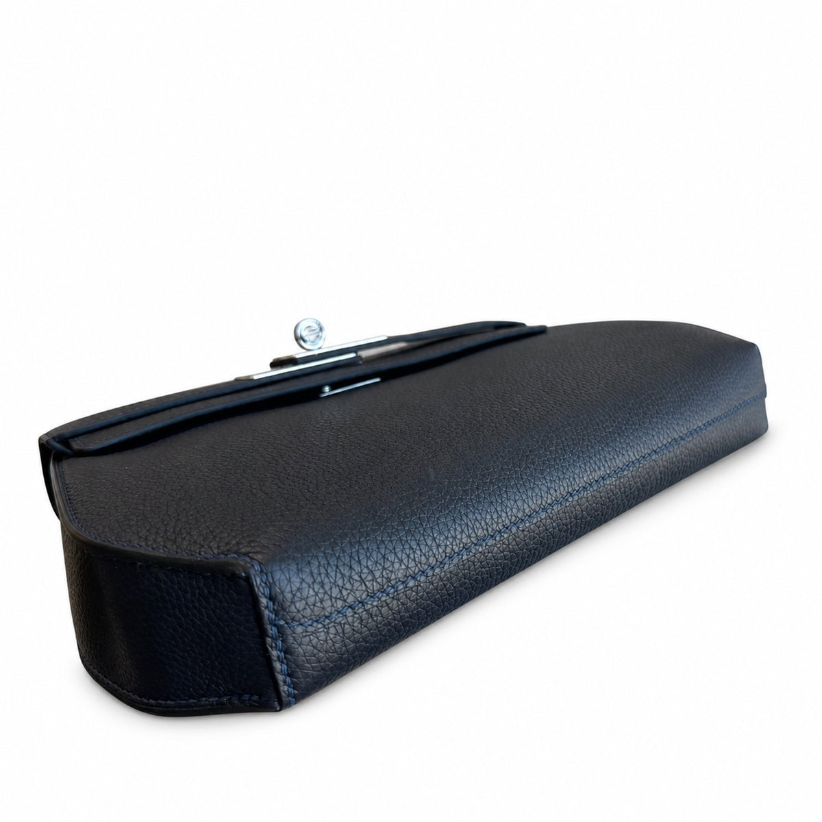 Convertible Clutch: Kelly Depeches 25cm Togo Leather with Shoulder Strap