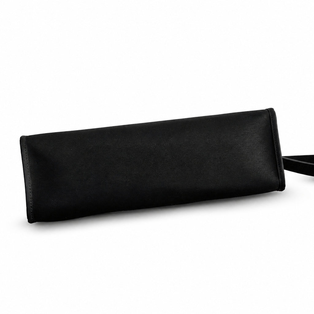 Sophisticated Canvas Carryall: Herbag 31cm Saddle-Inspired Canvas Body with Leather Handle and Shoulder Strap