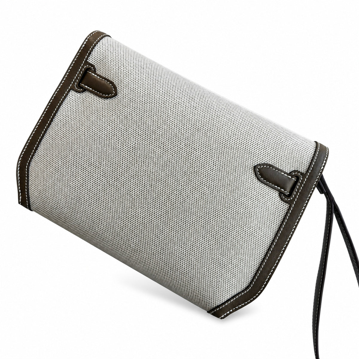 Kelly Depeches 25cm Swift Leather with Shoulder Strap — Sophisticated Compact Carry