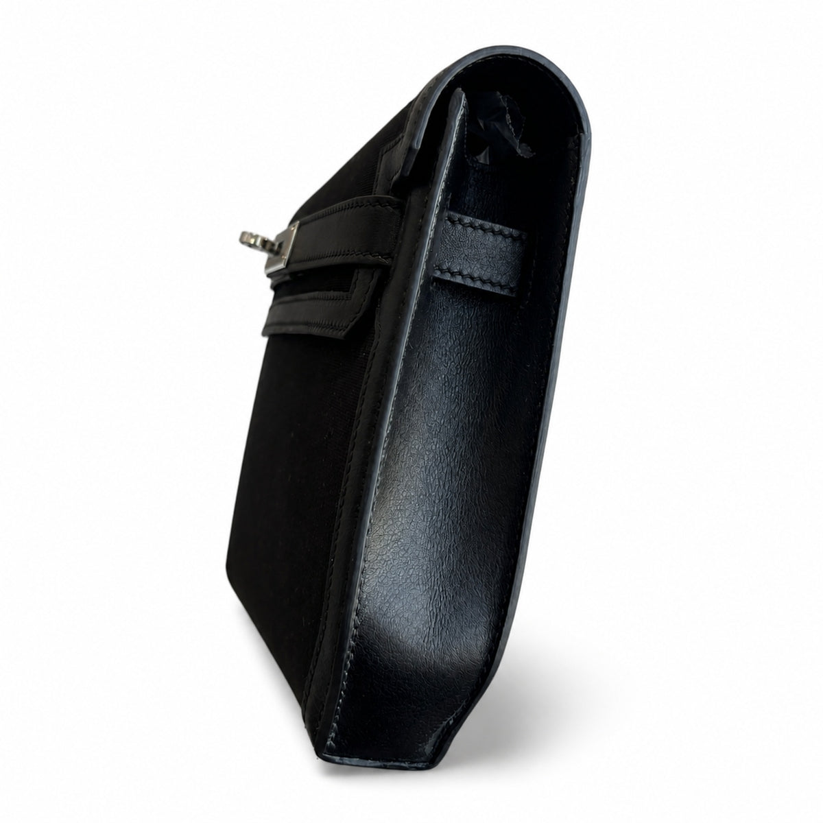 Sophisticated Compact Carry: Kelly Depeches 25cm Swift Leather with Shoulder Strap