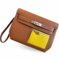 Convertible Clutch: Kelly Depeches 25cm Evercolor Leather with Shoulder Strap