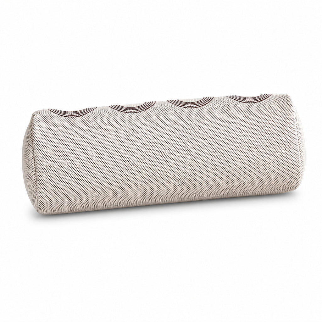 Polished Canvas-and-Leather Shoulder Style: Herbag 31cm Saddle-Inspired Canvas Body with Leather Handle and Shoulder Strap