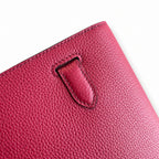 Kelly Depeches 25cm Togo Leather with Shoulder Strap — Convertible Clutch