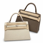 Kelly 25, imported Epsom, four diamond colors — Refined Top-Handle Bag