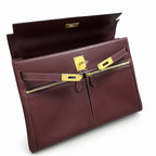 BOX Kelly lakis 35 handtailor — Polished Structured Bag