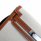 Kelly Depeches 25cm Swift Leather with Shoulder Strap — Versatile Hand-Carry Clutch